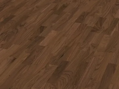 Parkett PC 200 Nussbaum amerikanisch harmonisch 9043 Schiffsboden Gebürstet Produktbild #1