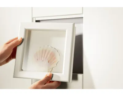 Paneele Bocado 200 Uni weiß glänzend Dekor Produktbild #6