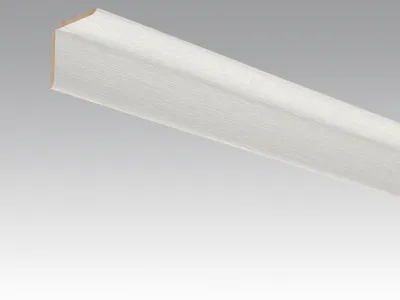 Wand- und Deckenleiste Fineline weiß 4029 Dekor Produktbild #1