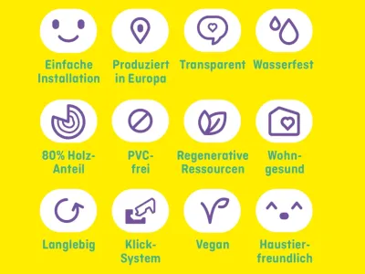 Designboden KIWI now Deine natürliche Wahl Eiche Landhausdiele Produktbild #5