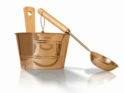 2-teiliges Aufguss-Set aus Edelstahl Produktbild #2