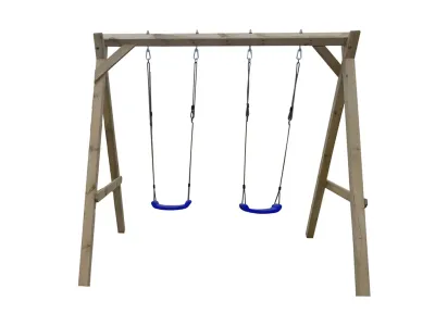 Doppelschaukel KDI inkl. 2 Schaukelsitze blau Produktbild #7