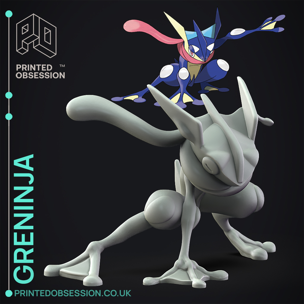 shiny greninja fan art