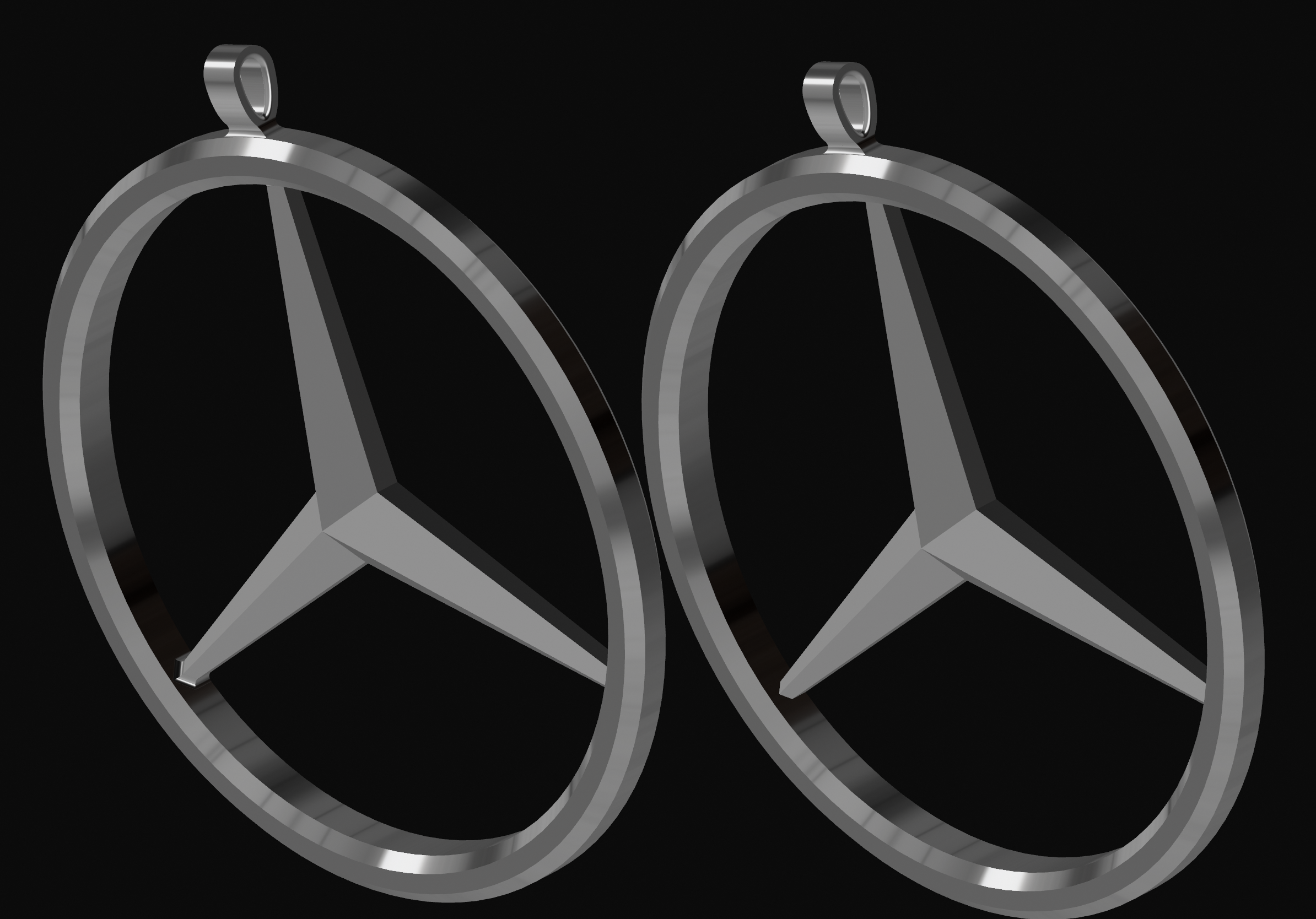 Mercedes Benz Earrings For MP Male  GTA5Modscom