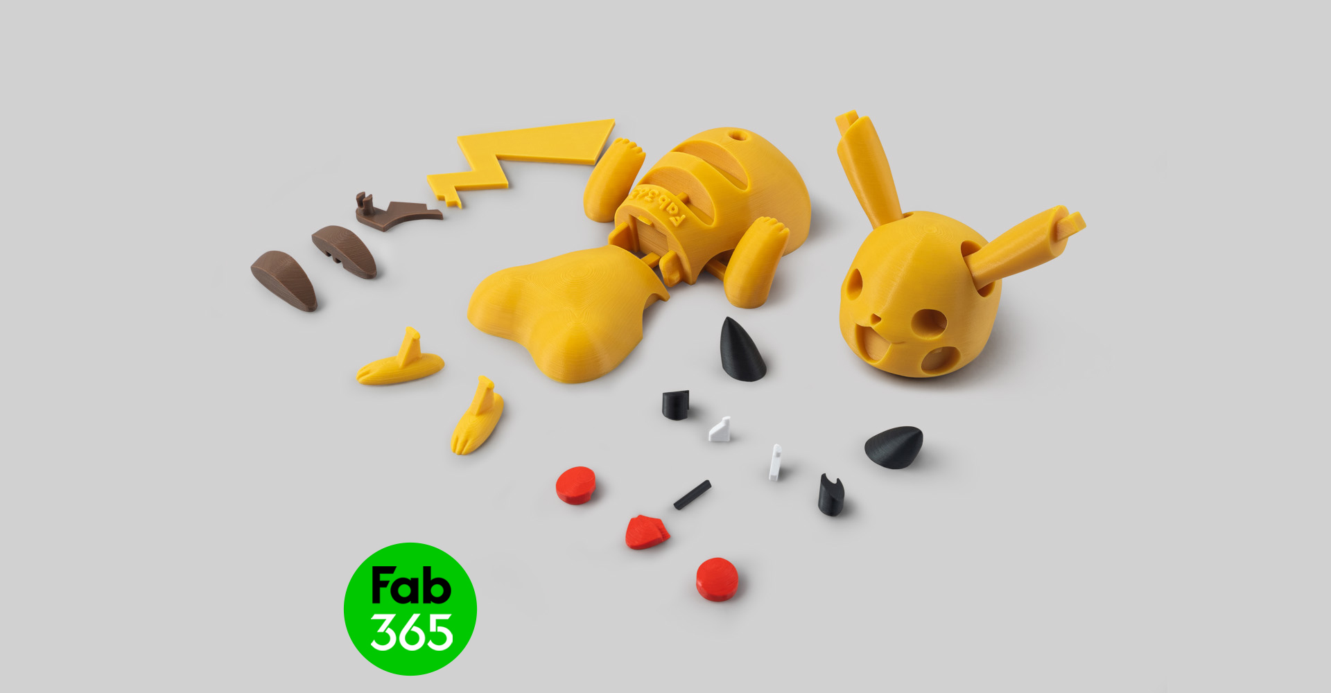 Pikachu (Pokemon) - 3D model by ChelsCCT (ChelseyCreatesThings) on