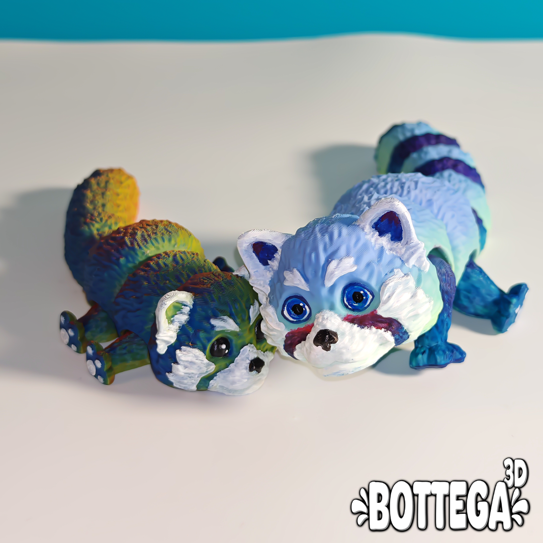 Red Panda, articulated, flexi - 3D model by Nozzle Nook on Thangs