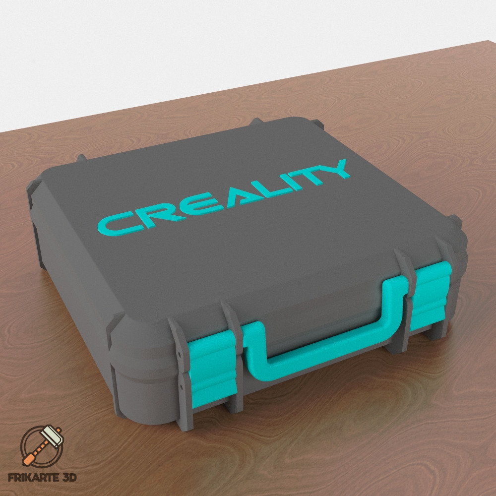 Creality New Logo Box by Frikarte3D, Download free STL model