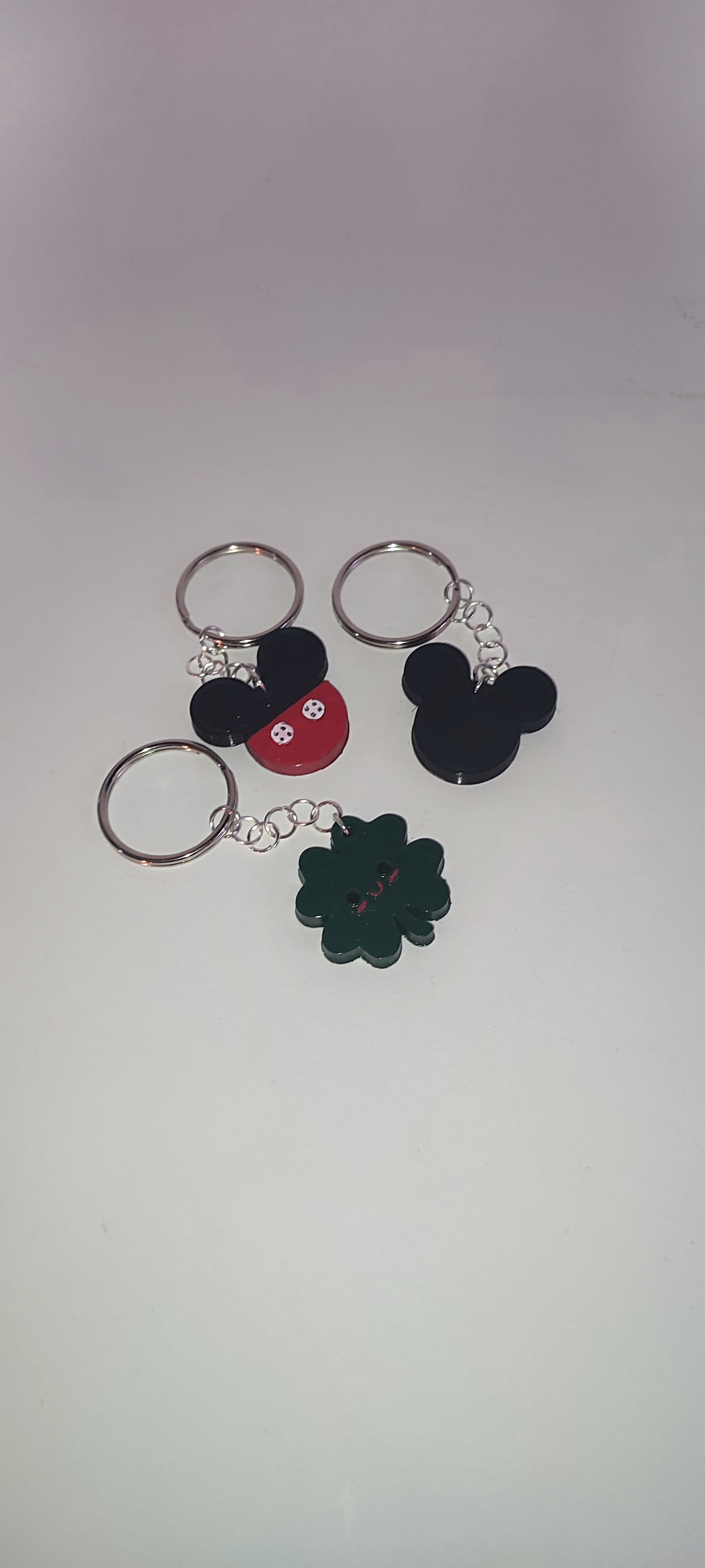 STL file Mickey Mouse keychain 🐁・3D printable design to download・Cults