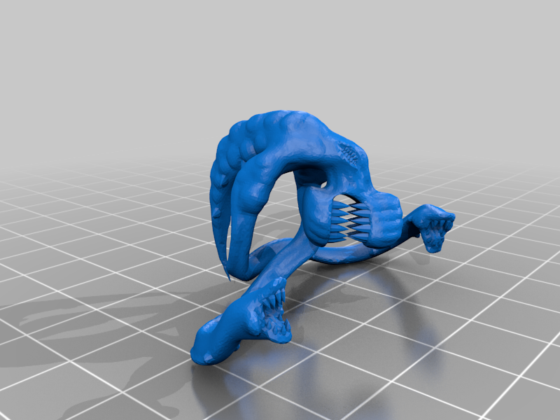 3D file SCP-682 🐊・Model to download and 3D print・Cults