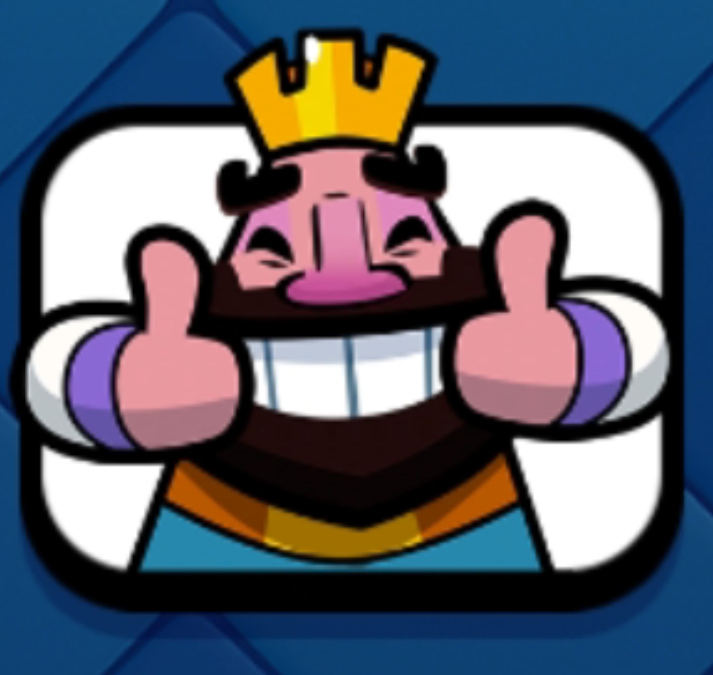 Thumbs Up King Emote from Clash Royale - 3D model by Chrismaster on Thangs