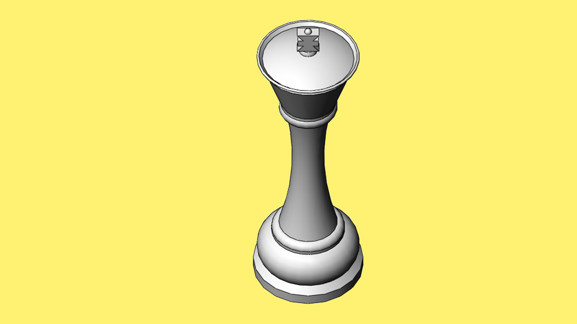 XADREZ REI CHESS KING, 3D CAD Model Library