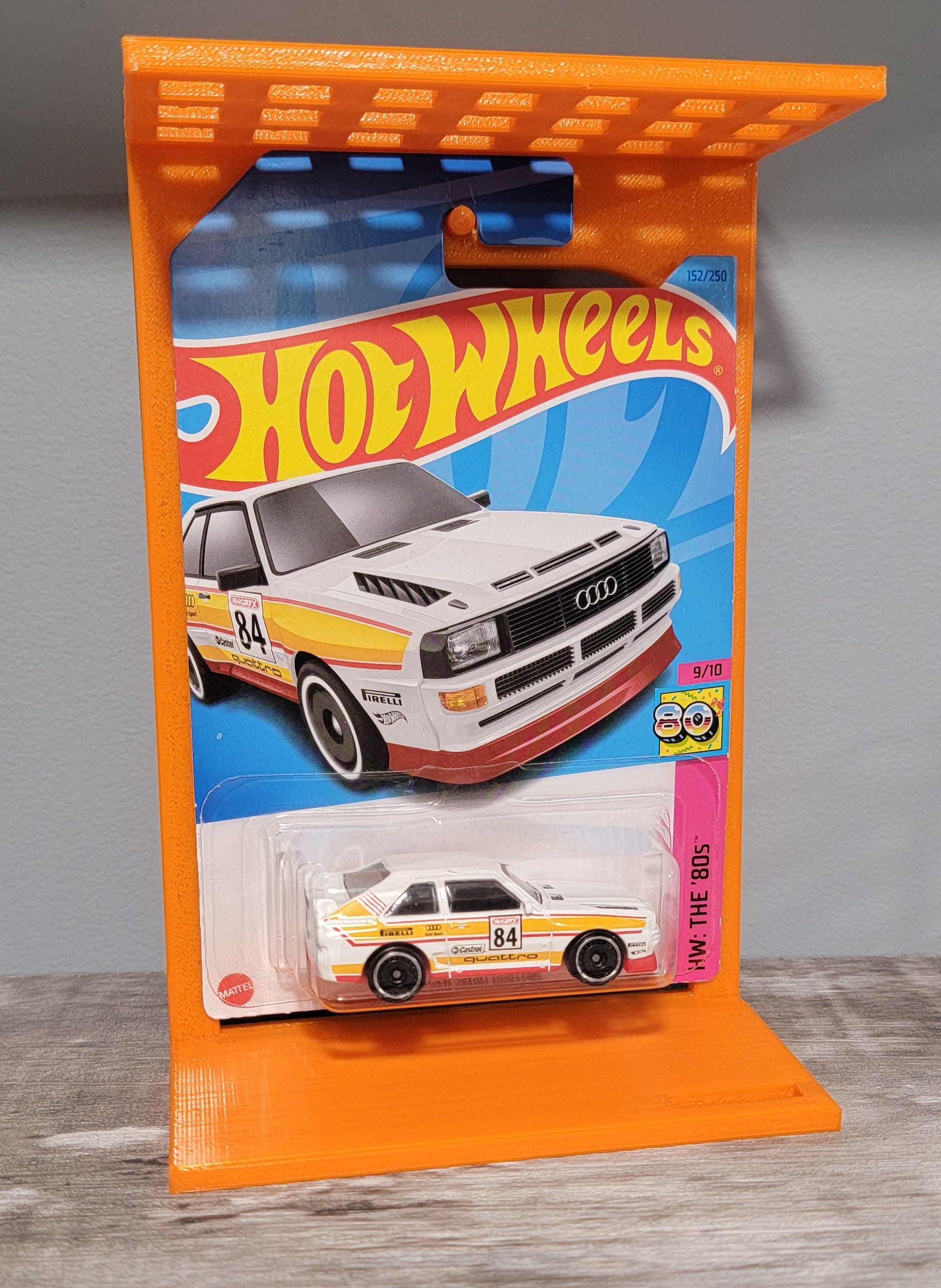 Hotwheels DISPLAY STAND 3SET 【送料込み】 Carded Hot Wheels Display Stand for Mainline Blue Cards