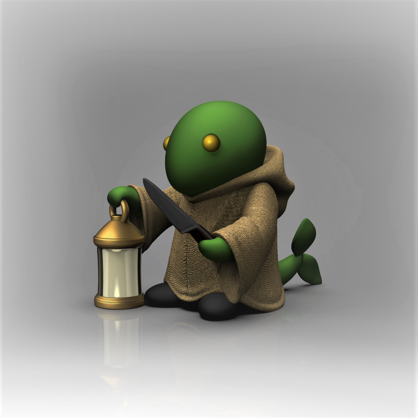 Tonberry -Final Fantasy - 3D model by ChelsCCT (ChelseyCreatesThings) on  Thangs