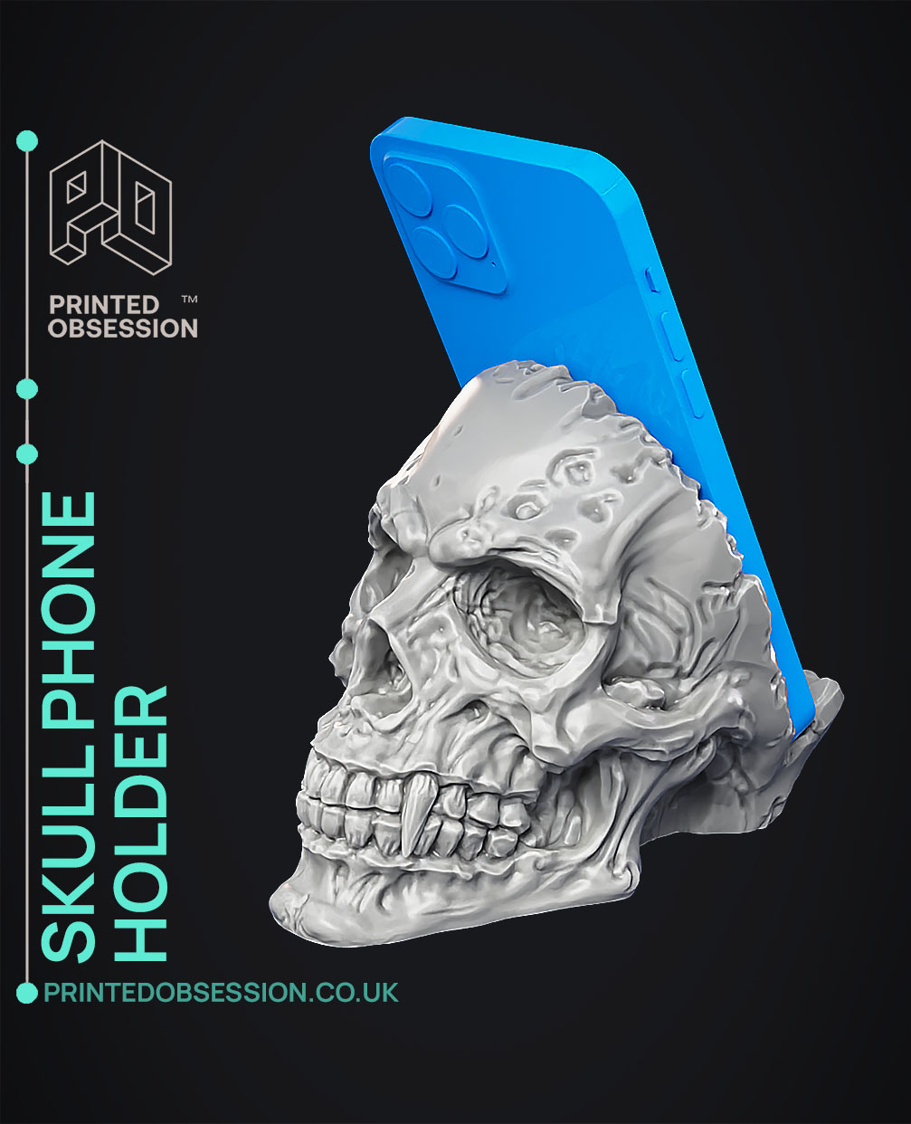 Skull Mug Holder - Decoration - 3D model by printedobsession on Thangs