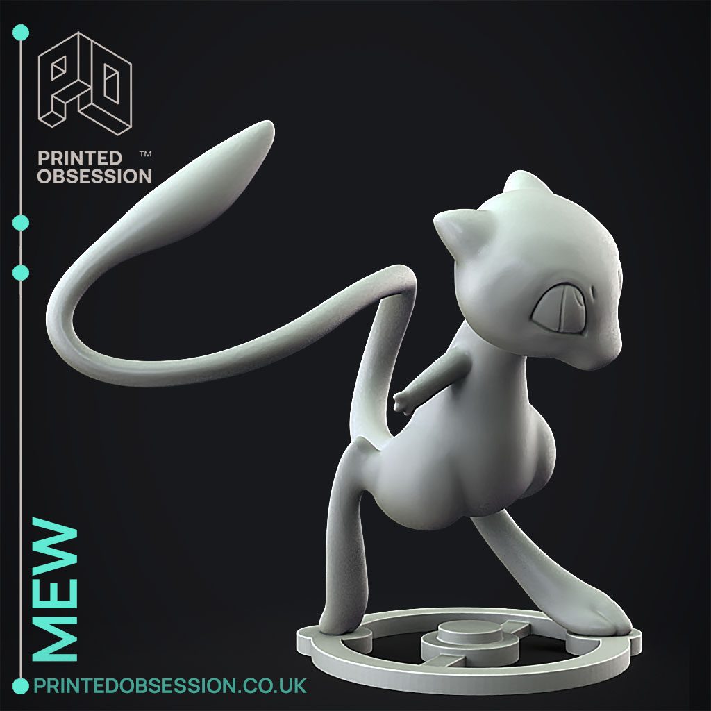 Mewtwo - Pokemon - Fan Art - 3D model by printedobsession on Thangs