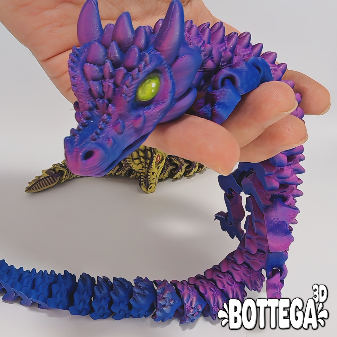 Eldrin, Ancient scale Dragon 3D STL Model — view 2