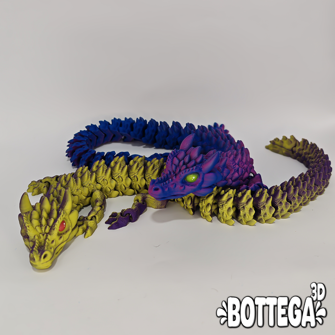 Eldrin, Ancient scale Dragon 3D STL Model — view 4