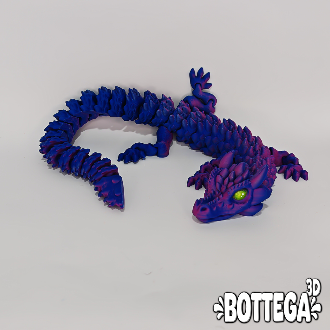 Eldrin, Ancient scale Dragon 3D STL Model — view 5