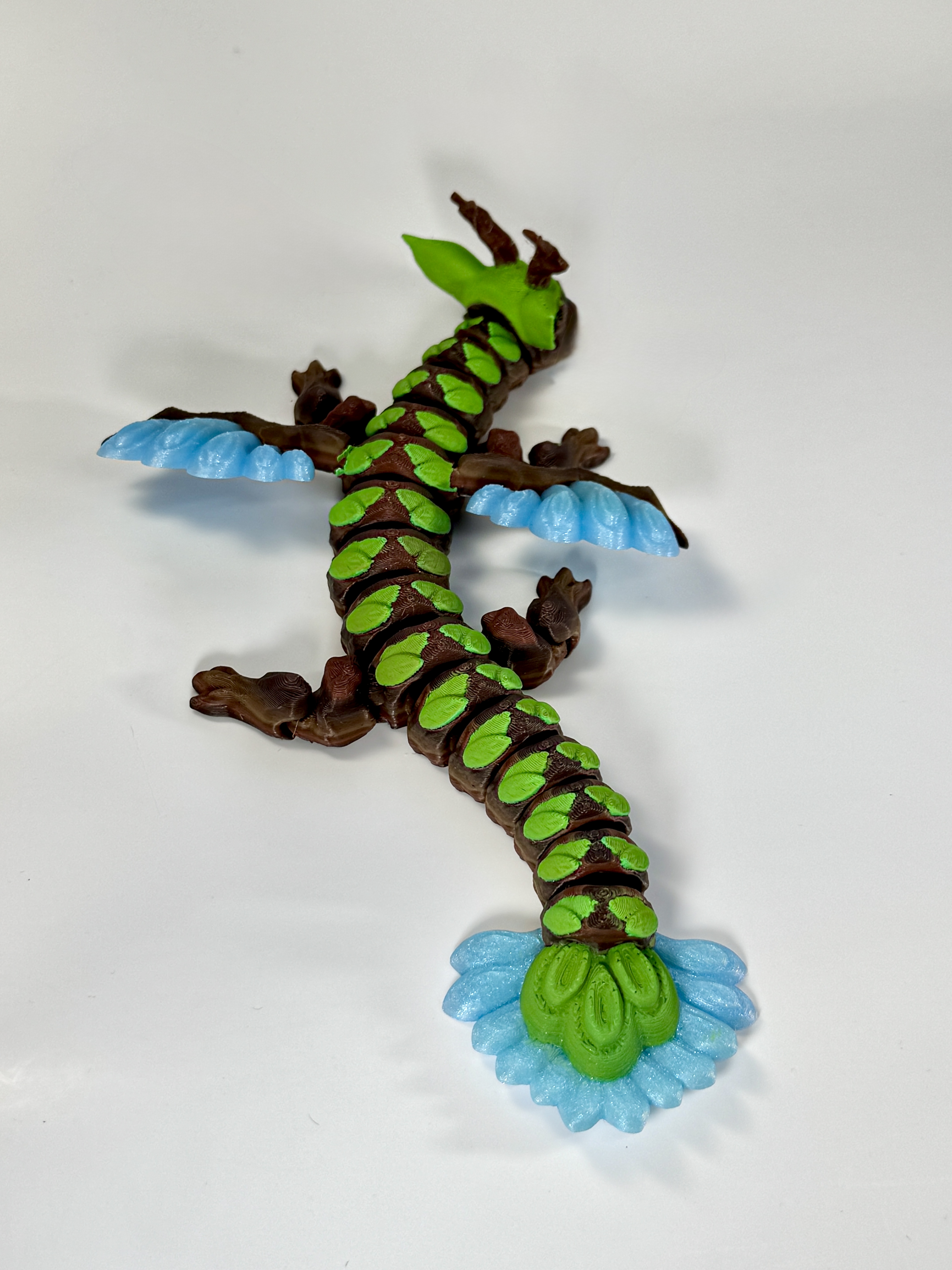 Earthwing Dragon 3D STL Model — view 5