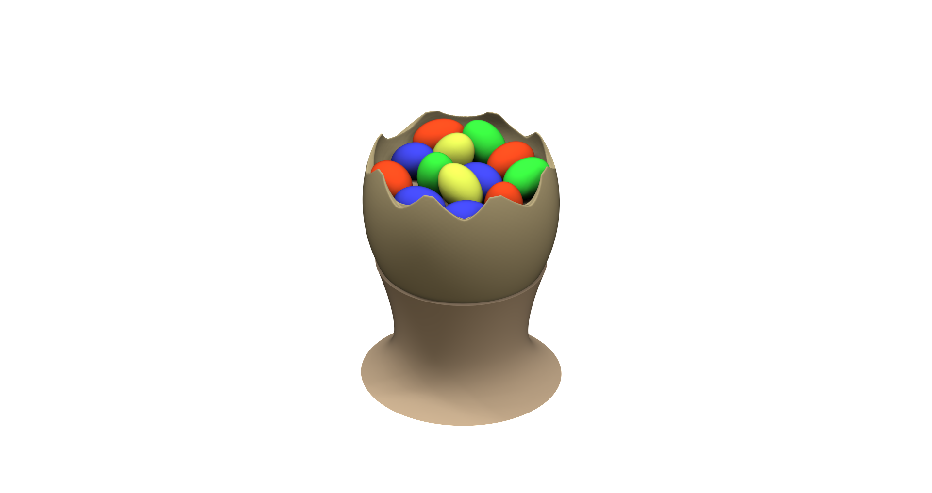 Yoshi Easter Egg - 3D model by Oddity3d on Thangs