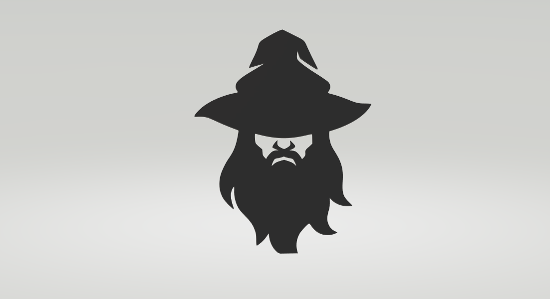 gandalf head silhouette