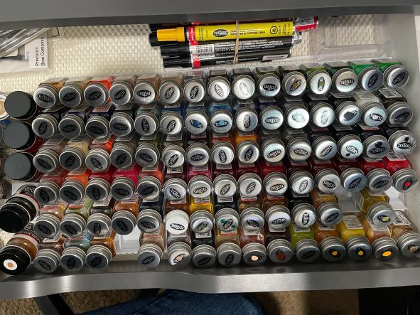 Model Master Paint Rack