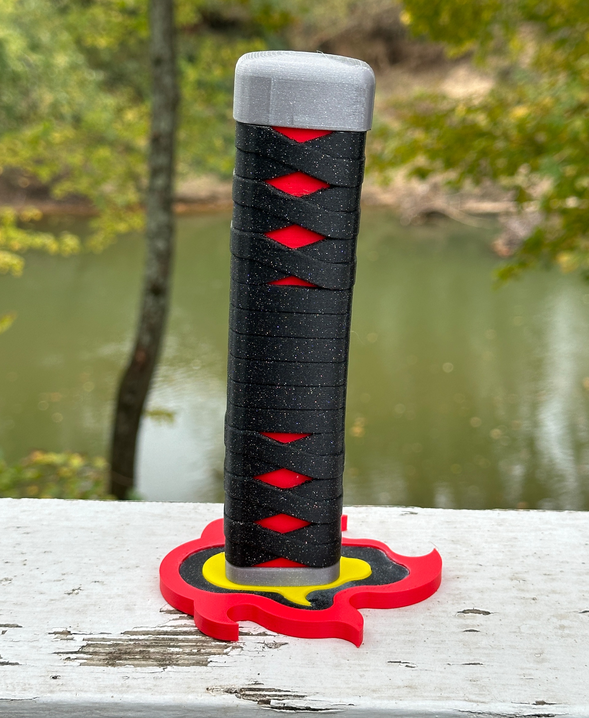 Tanjiro's 1st Collapsing Katana - 3D model by 3dprintingworld on Thangs