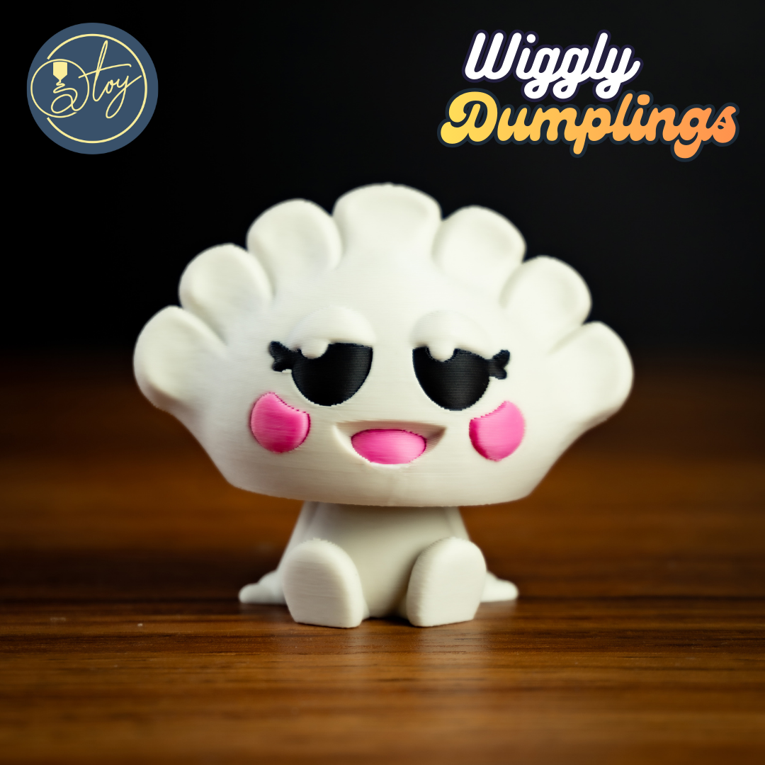 WIGGLY DUMPLINGS 3D 3MF Model — view 8