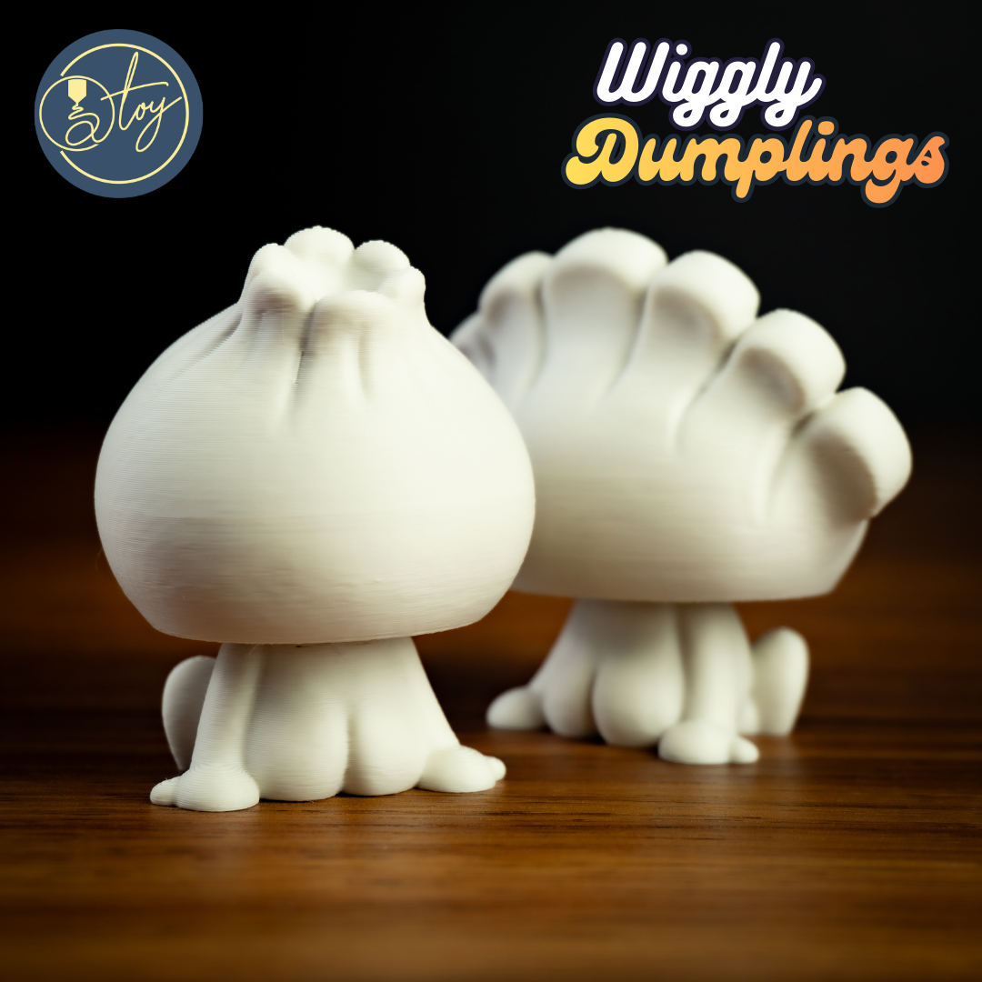 WIGGLY DUMPLINGS 3D 3MF Model — view 6