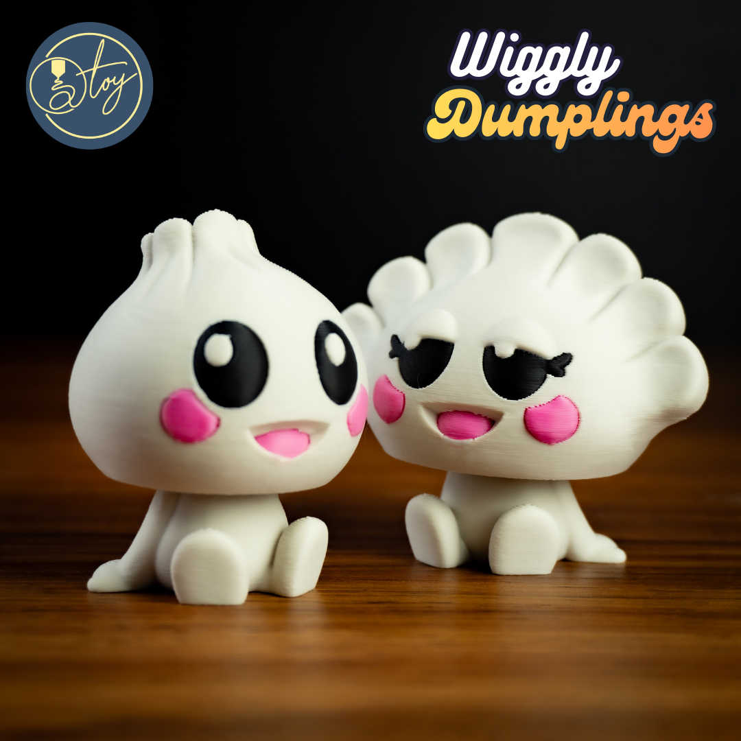 WIGGLY DUMPLINGS 3D 3MF Model — view 5