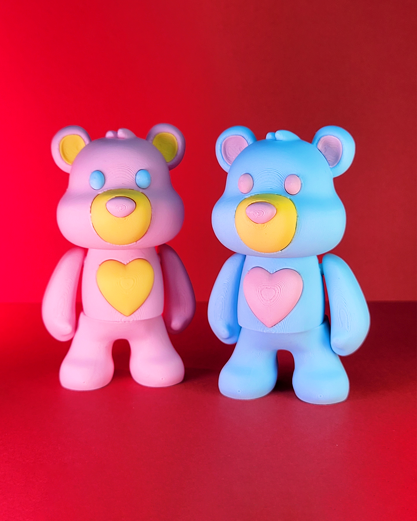 SweetPaw - Cute, Articulated Teddy Bear 3D 3MF Model — view 8