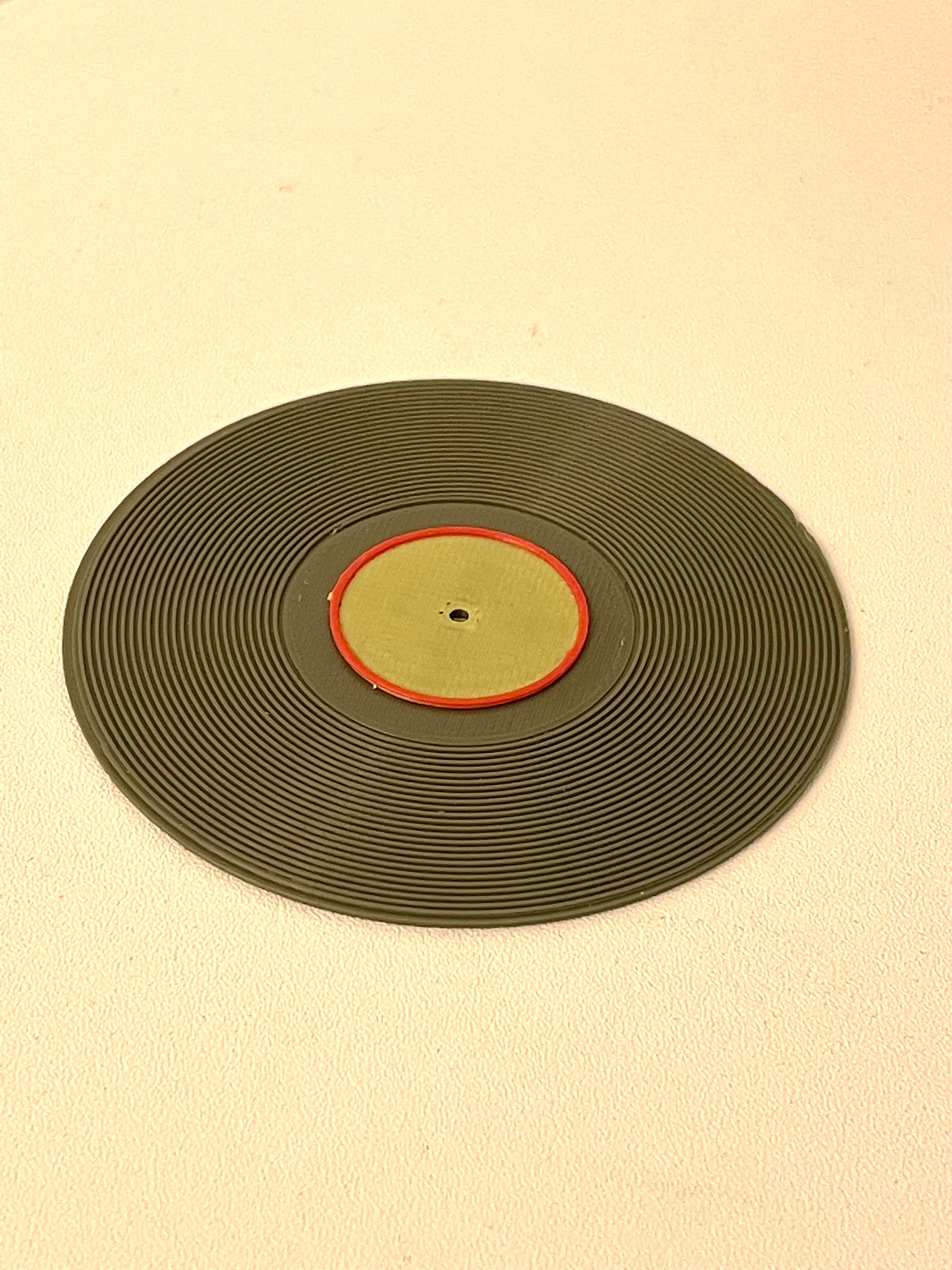 Mini Turntable Record Holder - 3D model by RetroMaker on Thangs