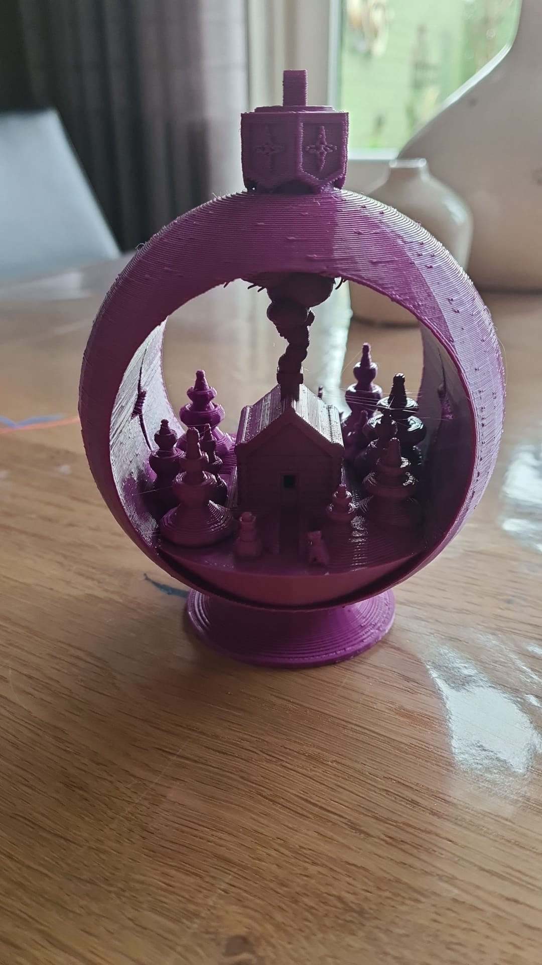 Snow Globe Ornament – Kayleigh's Kanvases