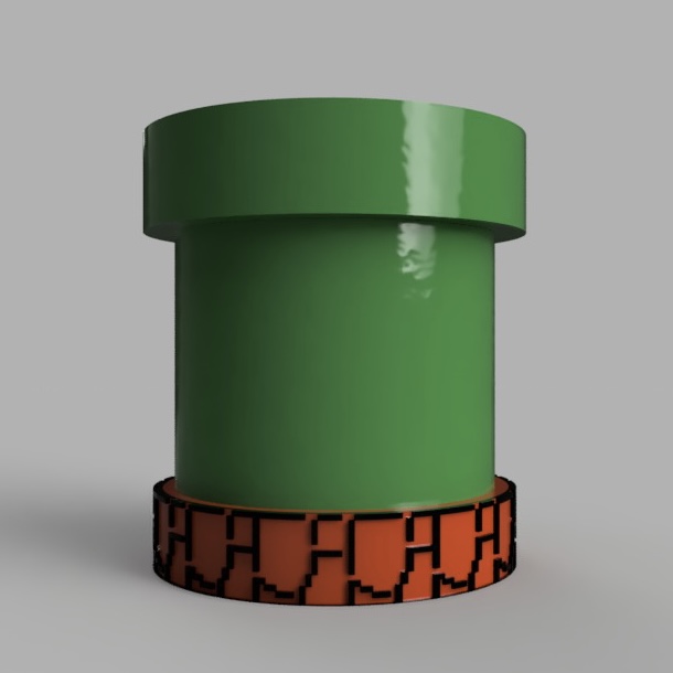 BIG Trash Can - Pen Cup, Trash Can, or Recycling Bin! - 3D model by  MandicReally on Thangs