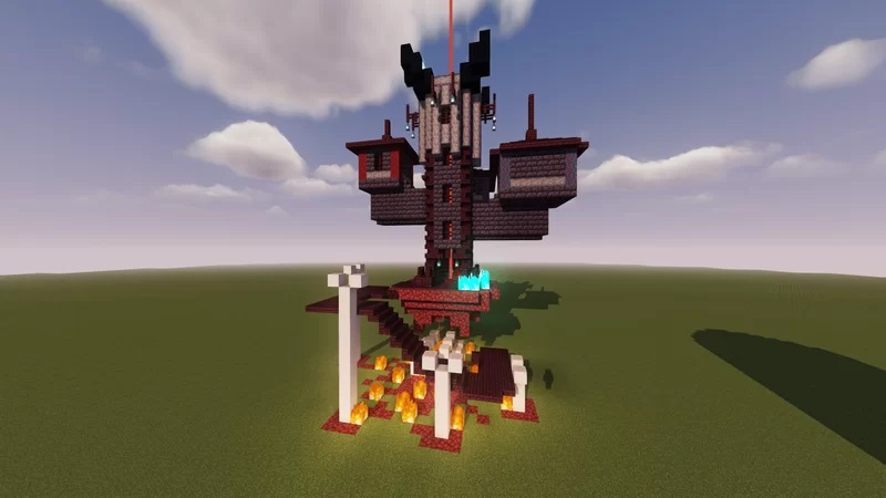 minecraft steampunk tower