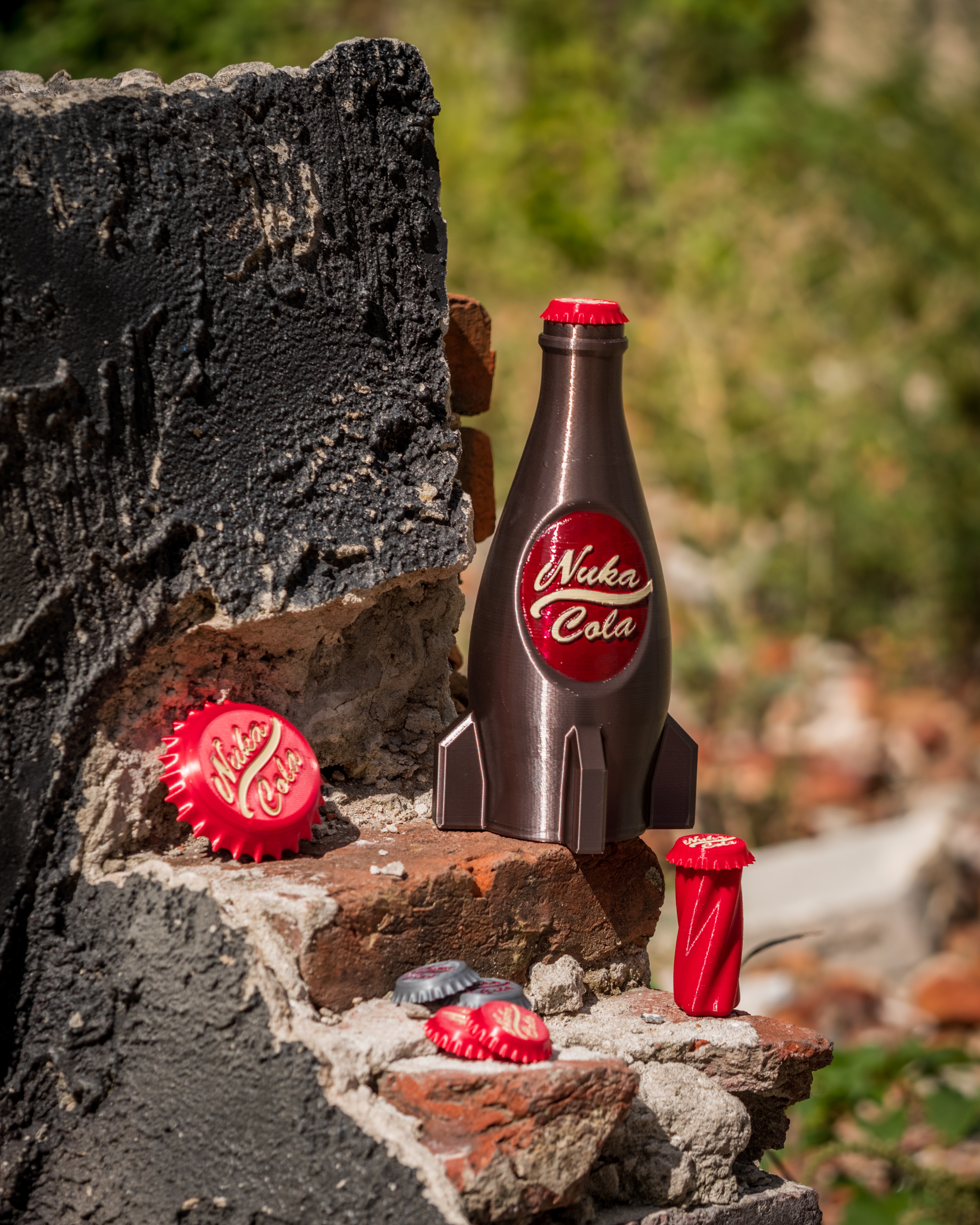 Nuka Cola Bottle Cap von ippe, Kostenloses STL-Modell herunterladen