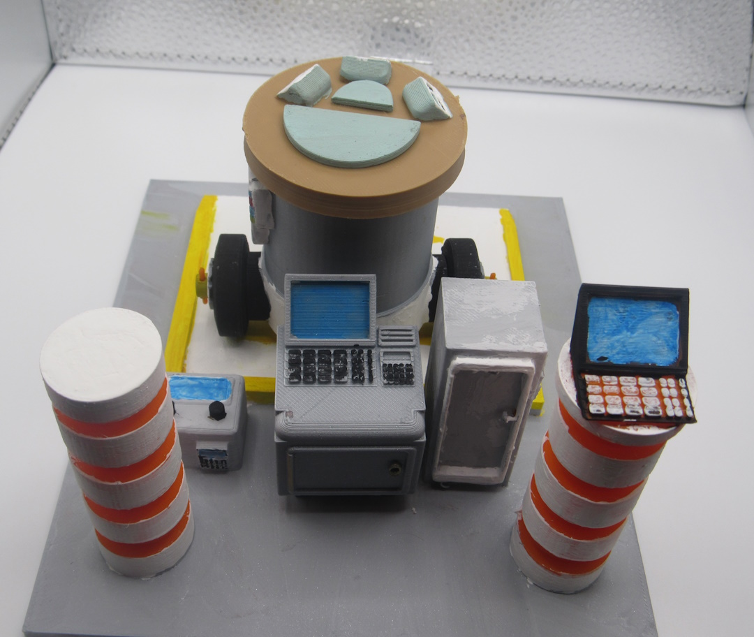 Bin Charlie 3D STL Model — view 3