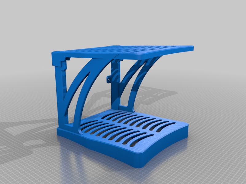 Stackable Shoe Rack by 3DDIY, Download free STL model