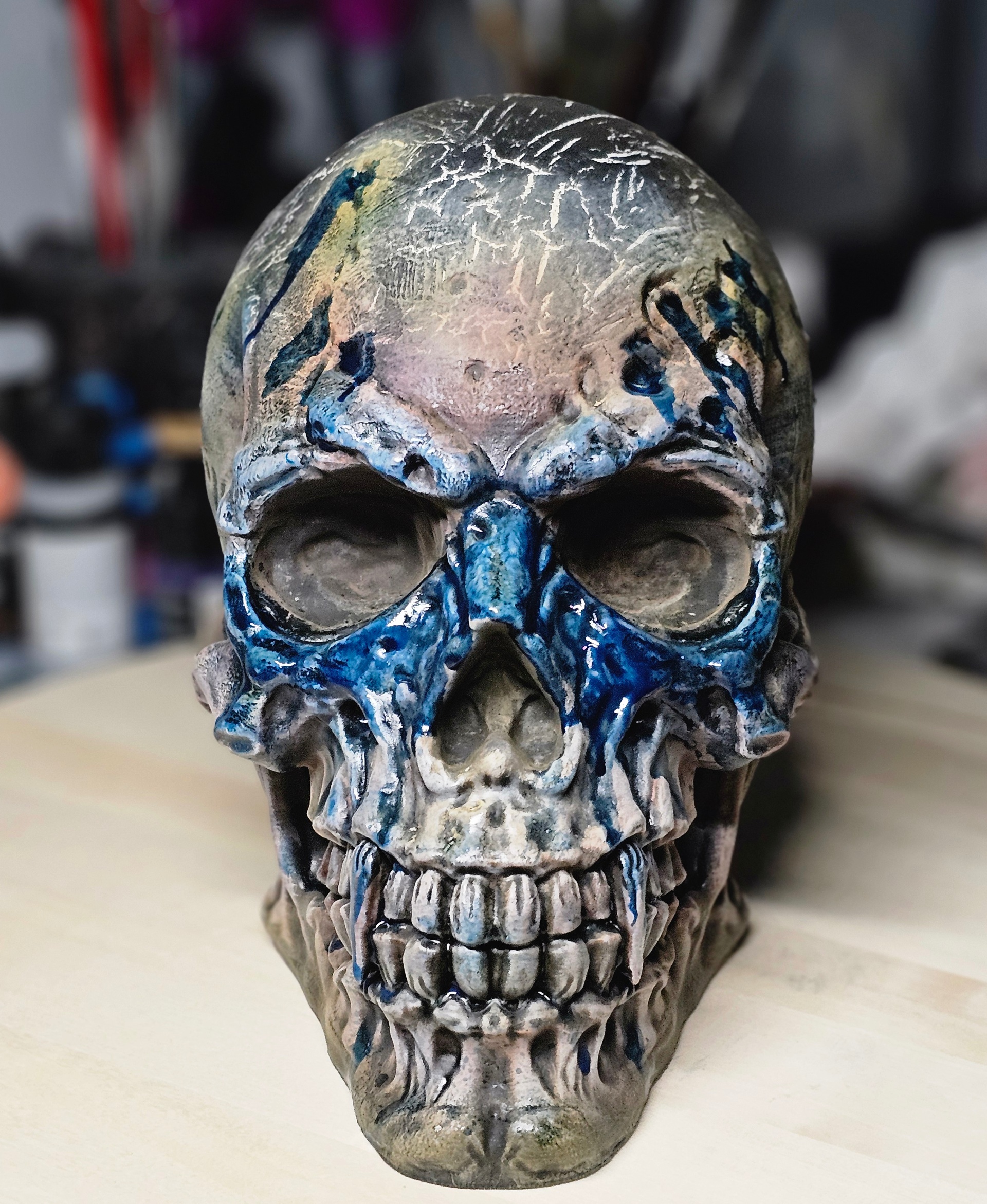 Vampire Skull - Decoration - 3D model by printedobsession on Thangs