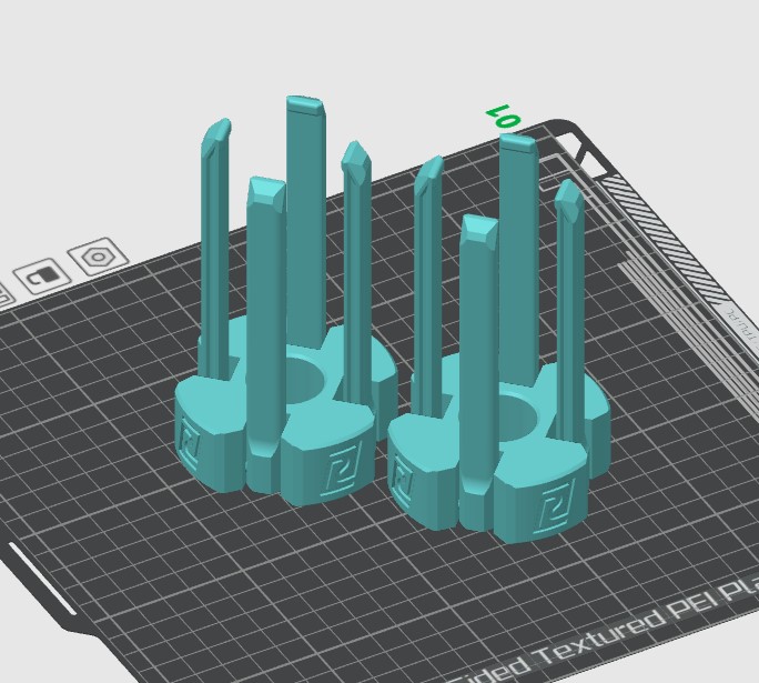 Keychain Display Stand by Stachey, Download free STL model