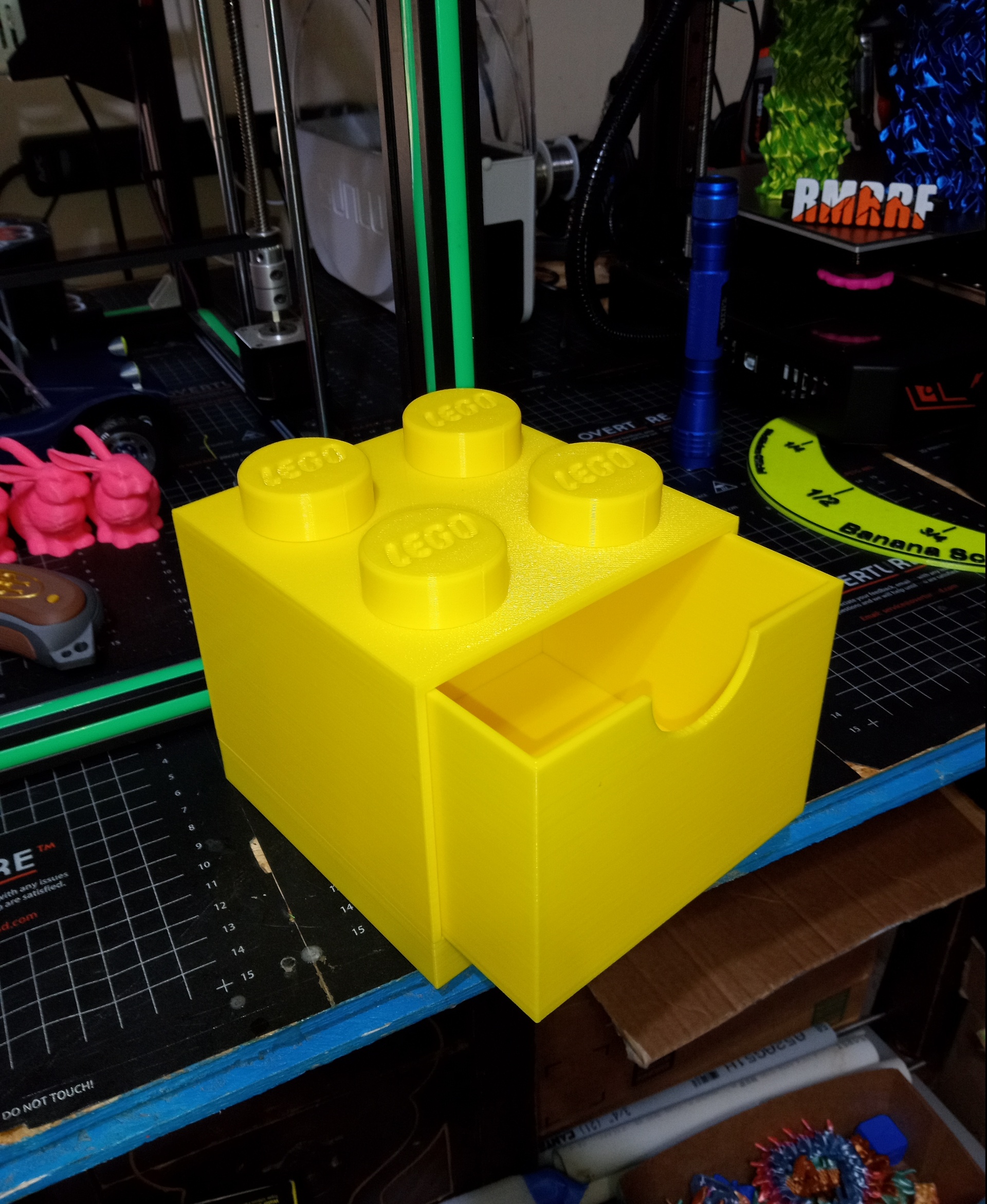 STL file Brick Box - Stackable Sorter 🧱・Template to download and 3D  print・Cults