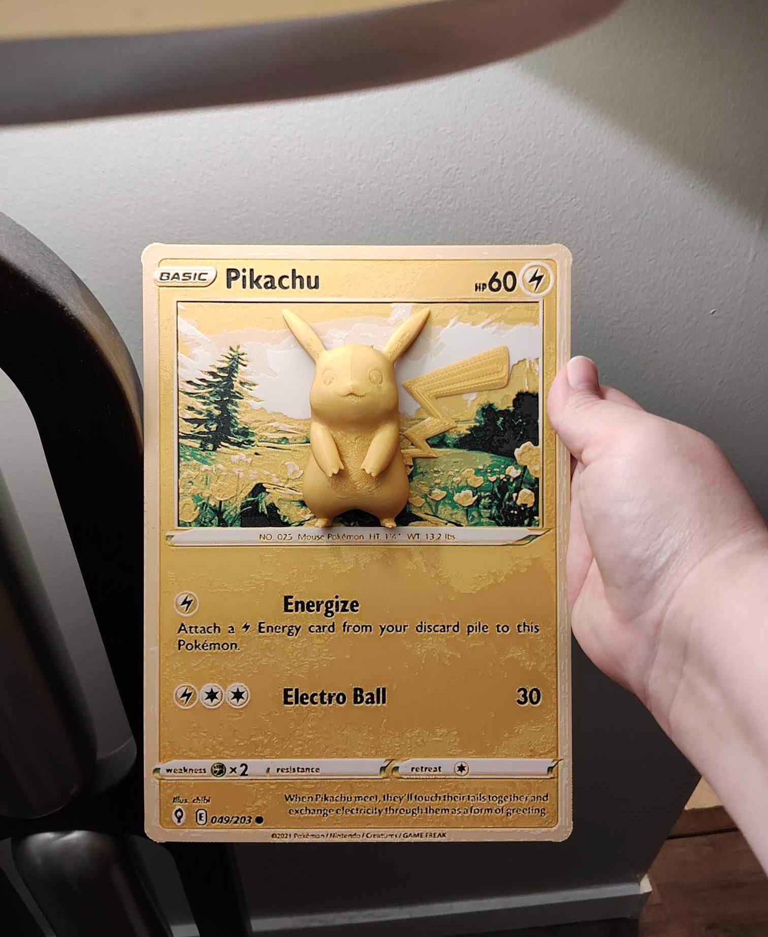 Check the actual price of your Pikachu 049/203 Pokemon card