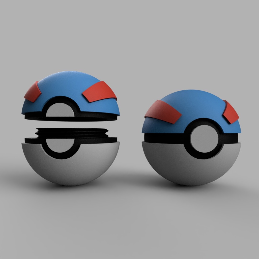 3d pokeball png