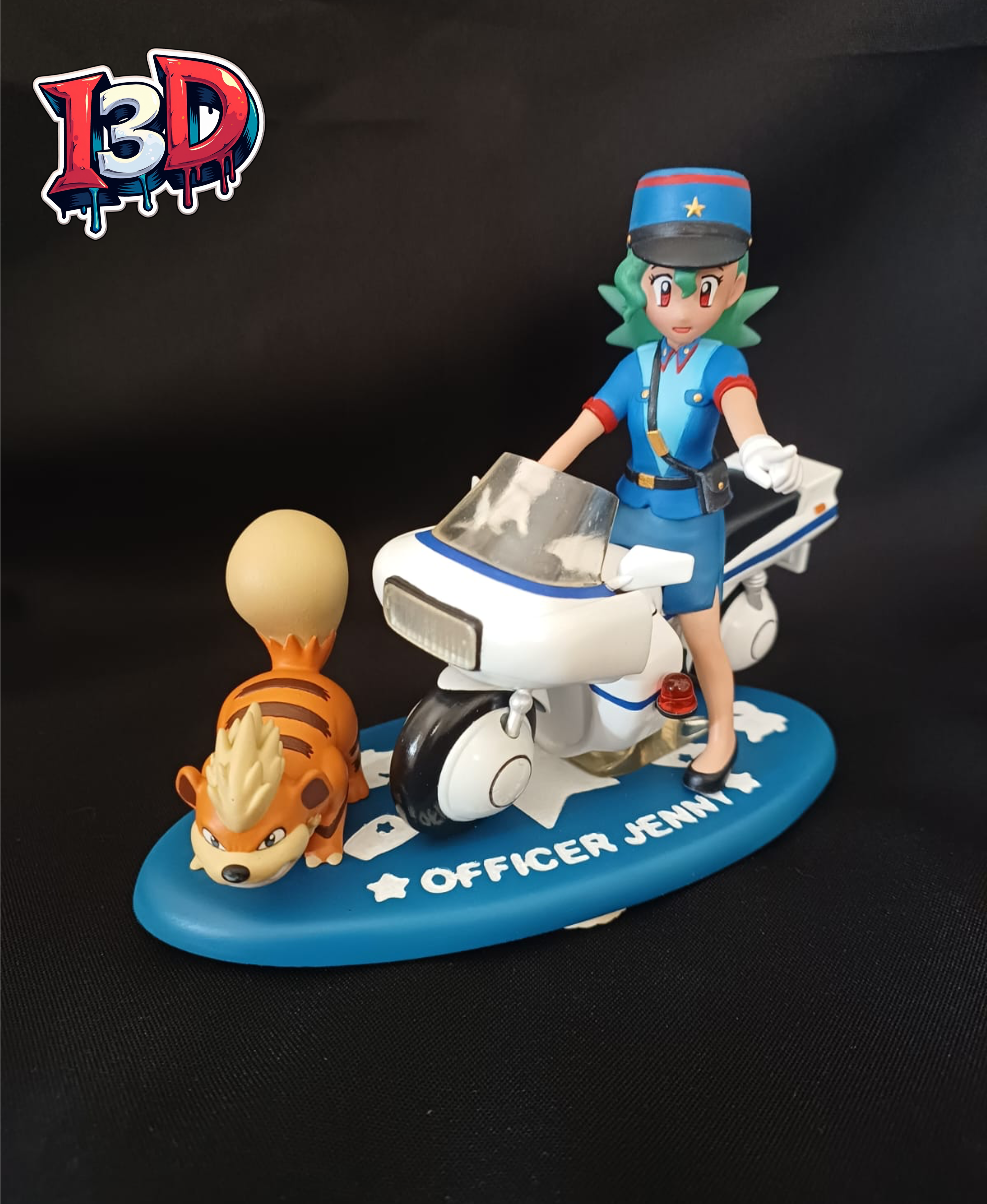 Officer Jenny 3D 3MF Model — view 2