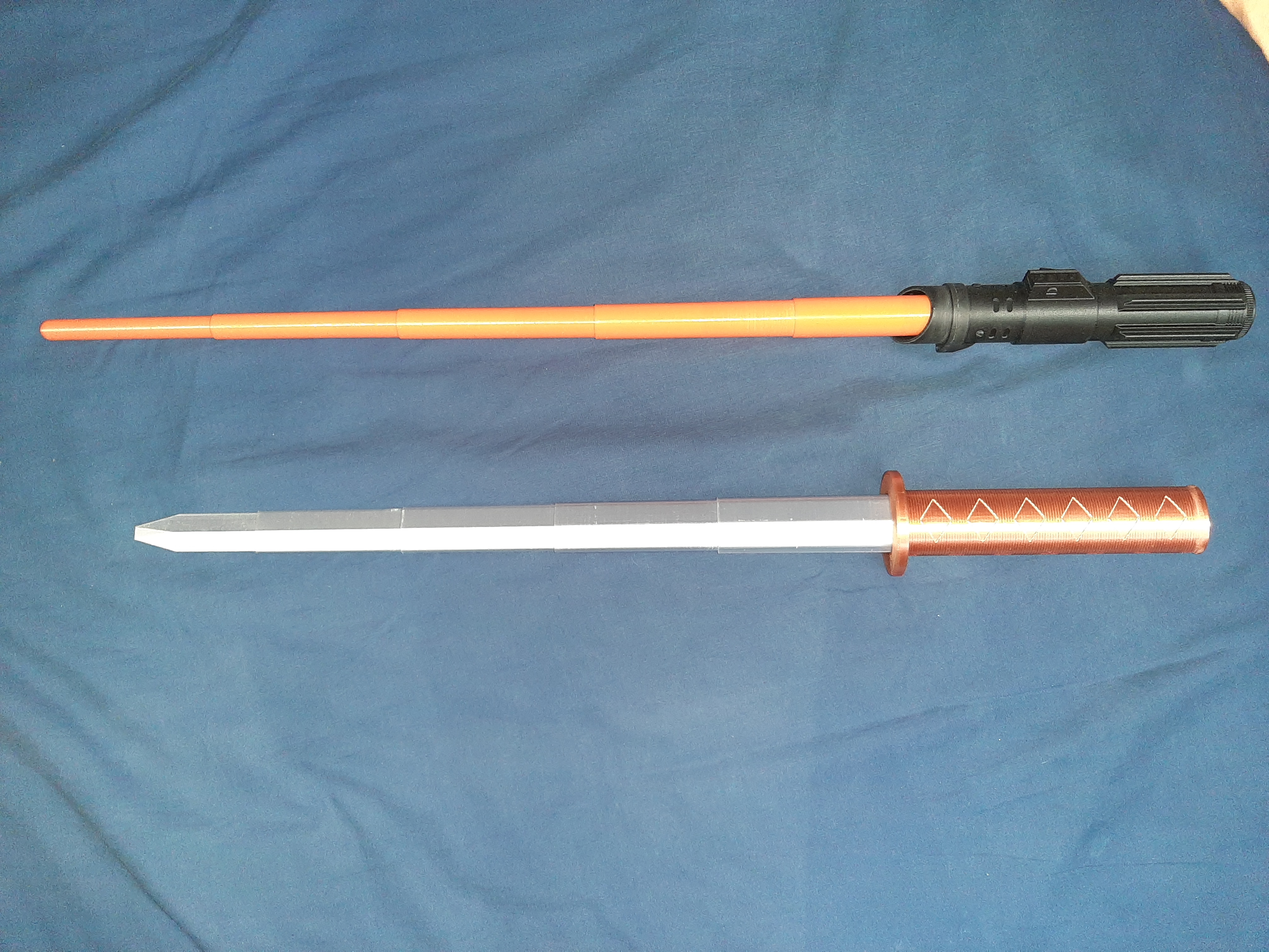 Collapsing Katana (Print in Place) by 3D Printing World, Download free STL  model