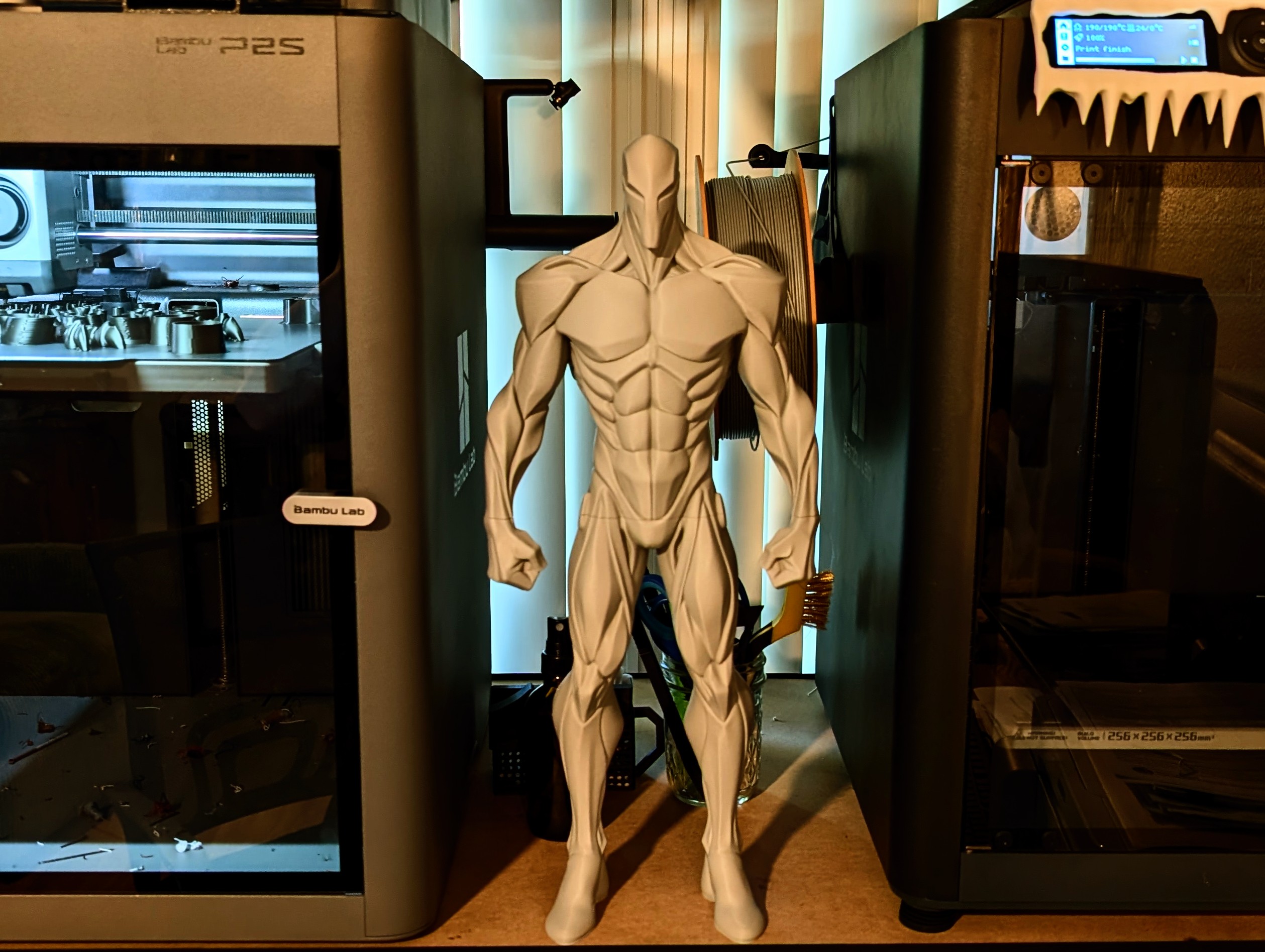 Null Sentinel - Male Anatomy Sculpture 3D STL Model — view 3