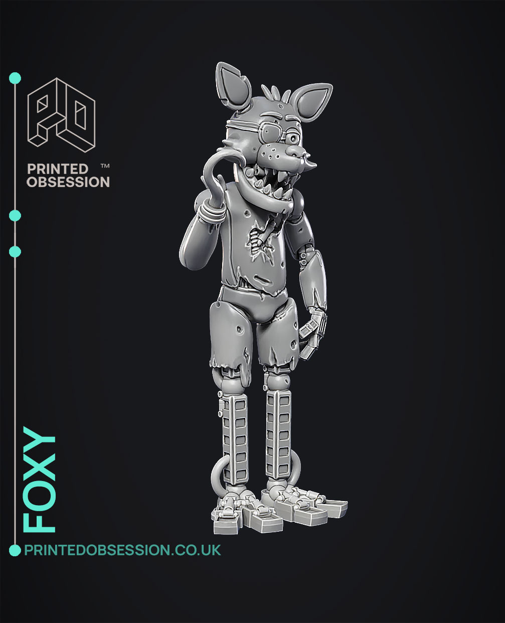 Freddy Fazbear - FNAF - Fan Art - 3D model by printedobsession on Thangs