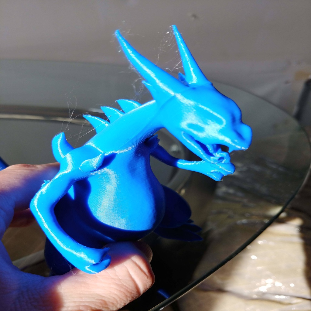 Pokemon Mega Charizard X 3D model 3D printable