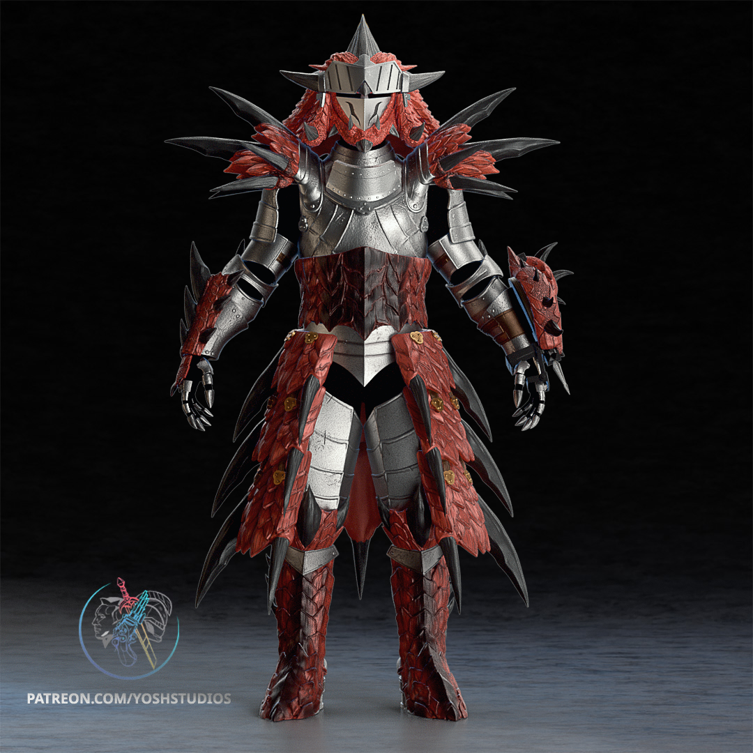 Rathalos Shell Pattern Rathalos Armor Pattern