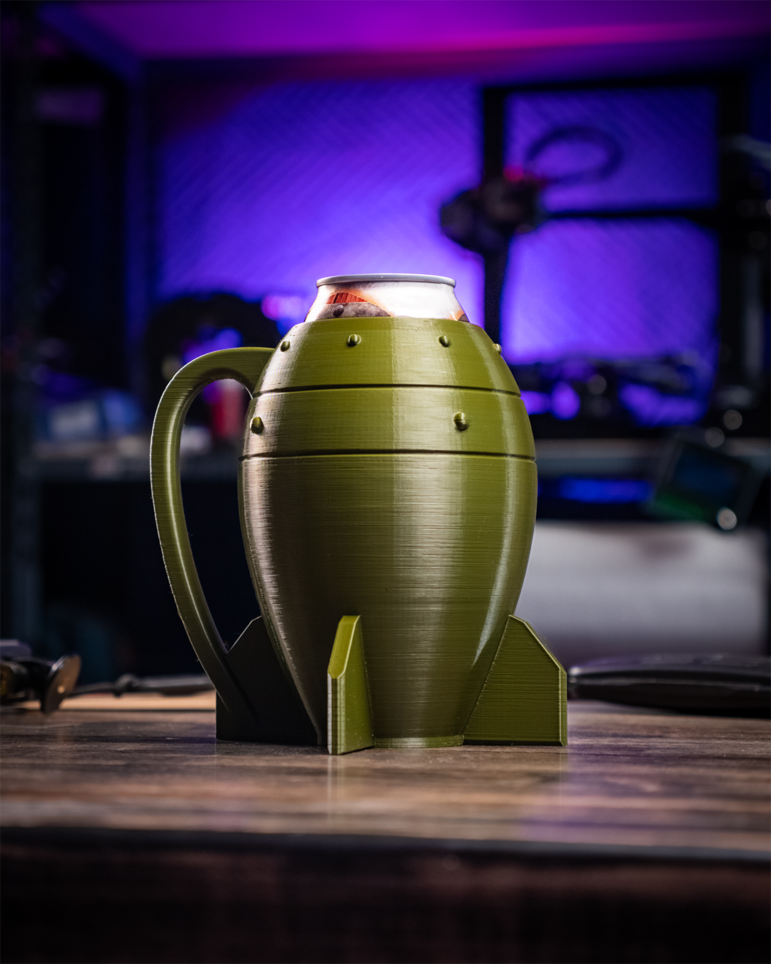 12oz Mini Nuke - Fallout 4 Cup! - 3D model by MandicReally on Thangs